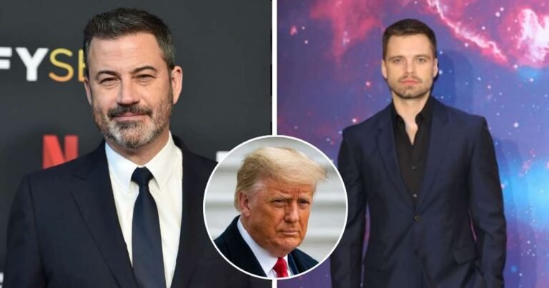 Jimmy Kimmel Jokes Sebastian Stan May Return to Romania if Trump Wins