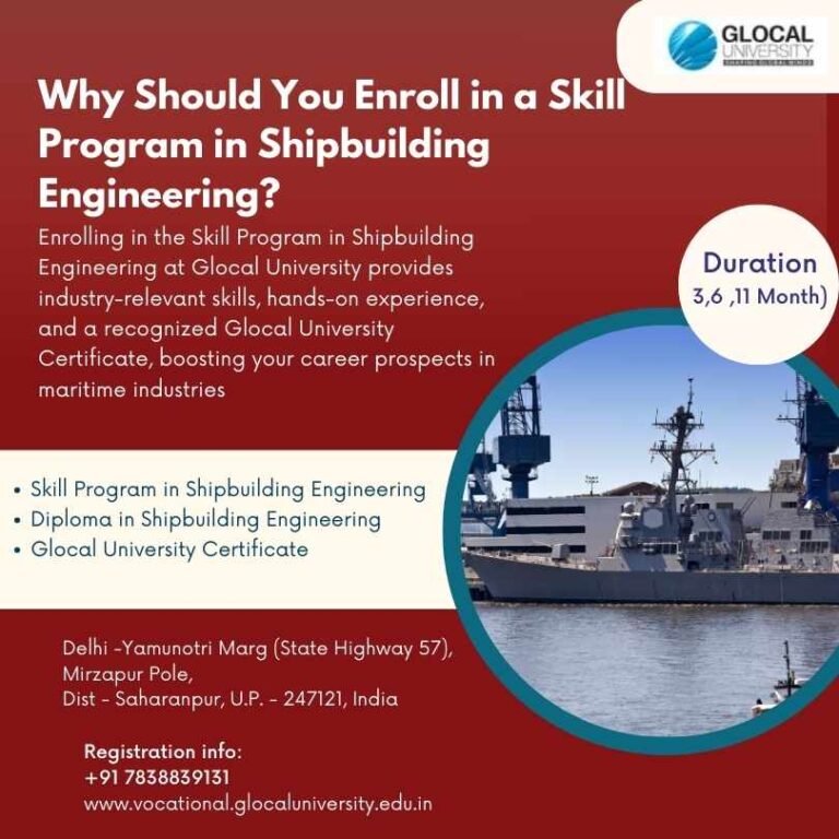 Skill Program in Shipbuilding Engineering